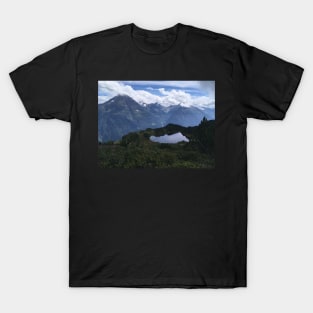 Looking out over Swiss mountains T-Shirt